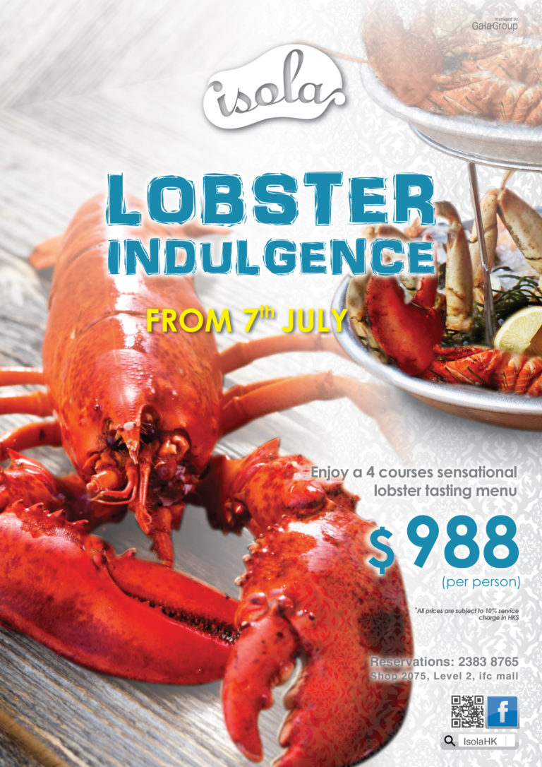 Lobster Indulgence International Finance Centre, Hong Kong